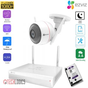Ezviz TECHLOGICS 1080P WiFi Camera Kit