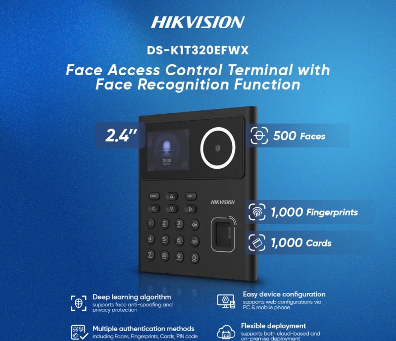 Hikvision Value Series Biometric - Image 2